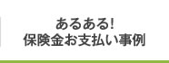 あるある！保険金お支払い事例