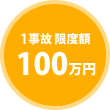 1事故限度額 100万